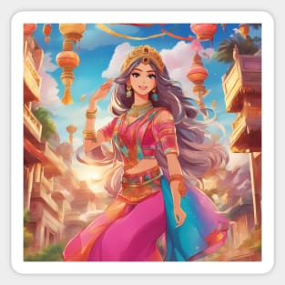 glory  in Sanskrit Sticker